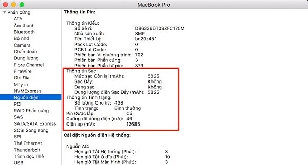 Nắm rõ các thông tin về pin Macbook để dễ dàng kiểm soát tình trạng hoạt động của pin